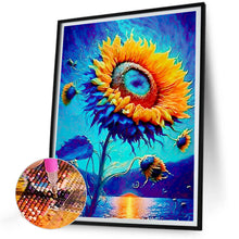 Load image into Gallery viewer, Diamond Painting - Full Round - swaying sunflower (30*40CM)
