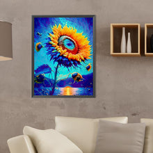 Load image into Gallery viewer, Diamond Painting - Full Round - swaying sunflower (30*40CM)
