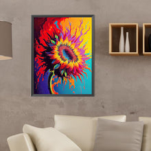Load image into Gallery viewer, Diamond Painting - Full Round - swaying sunflower (30*40CM)
