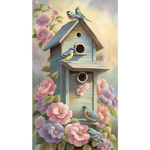 Load image into Gallery viewer, Diamond Painting - Full Round - bird house (40*70CM)

