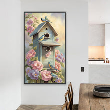 Load image into Gallery viewer, Diamond Painting - Full Round - bird house (40*70CM)
