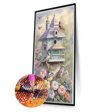 Load image into Gallery viewer, Diamond Painting - Full Round - bird house (40*70CM)
