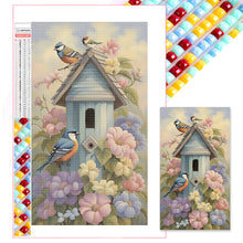 Load image into Gallery viewer, Diamond Painting - Full Round - bird house (40*70CM)
