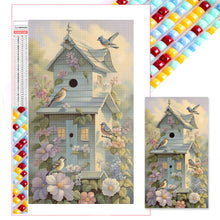 Load image into Gallery viewer, Diamond Painting - Full Round - bird house (40*70CM)
