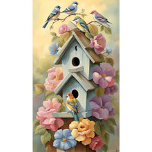 Load image into Gallery viewer, Diamond Painting - Full Round - bird house (40*70CM)
