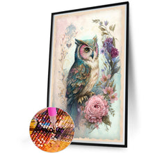 Load image into Gallery viewer, Diamond Painting - Full Square - owl (40*60CM)
