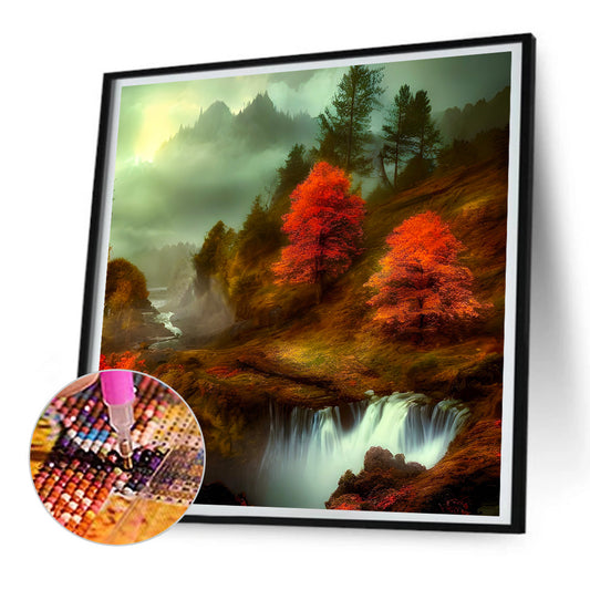 Diamond Painting - Full Round - Yamano Falls (30*30CM)
