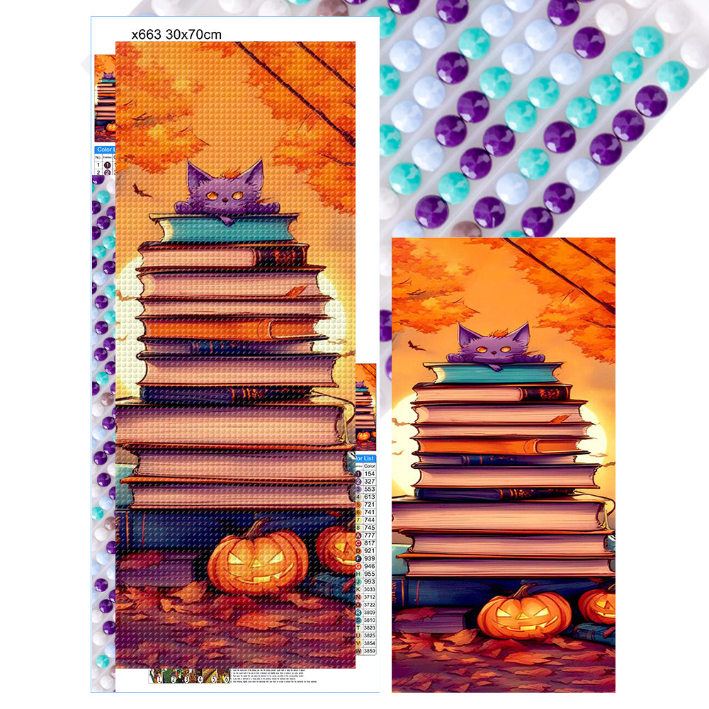 Diamond Painting - Full Round - book of magic (30*70CM)