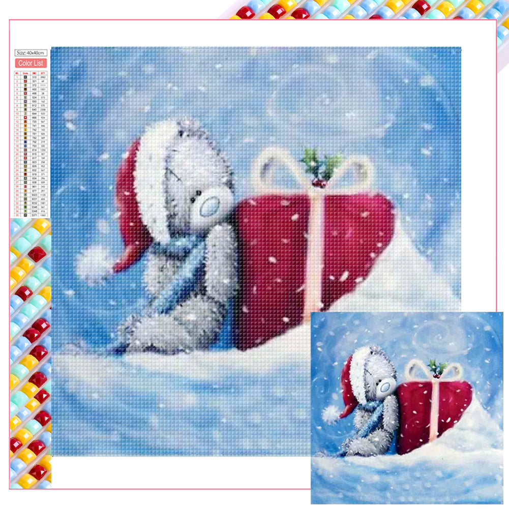 Diamond Painting - Full Square - gift bear (40*40CM)