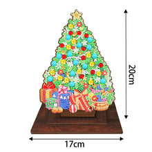 Load image into Gallery viewer, Wooden Desktop Diamond Art Kits Xmas Tree Diamond Painting Desktop Ornaments Kit
