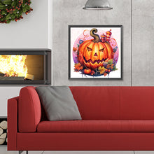 Load image into Gallery viewer, Diamond Painting - Full Round - holiday pumpkin (30*30CM)
