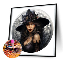 Load image into Gallery viewer, Diamond Painting - Full Round - Gorgeous witch (30*30CM)
