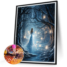 Load image into Gallery viewer, Diamond Painting - Full Round - winter snow angel (30*40CM)
