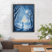 Load image into Gallery viewer, Diamond Painting - Full Round - winter snow angel (30*40CM)

