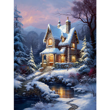 Load image into Gallery viewer, Diamond Painting - Full Round - winter village (30*40CM)
