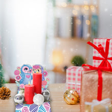 Load image into Gallery viewer, Round Diamond Painting Desktop Decorations for Office Desktop Decor (Happy Owl)
