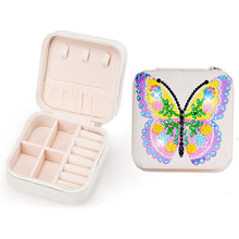 Load image into Gallery viewer, Butterfly PU Leather Special Shaped Diamond Painting Jewelry Organizer for Adult
