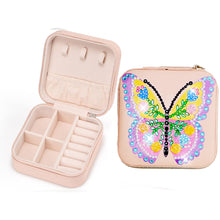 Load image into Gallery viewer, Butterfly PU Leather Special Shaped Diamond Painting Jewelry Organizer for Adult
