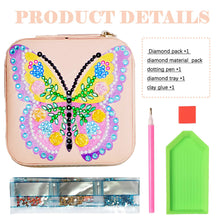 Load image into Gallery viewer, Butterfly PU Leather Special Shaped Diamond Painting Jewelry Organizer for Adult
