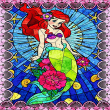 Load image into Gallery viewer, Diamond Painting - Full Round - Mermaid Ariel (30*40CM)
