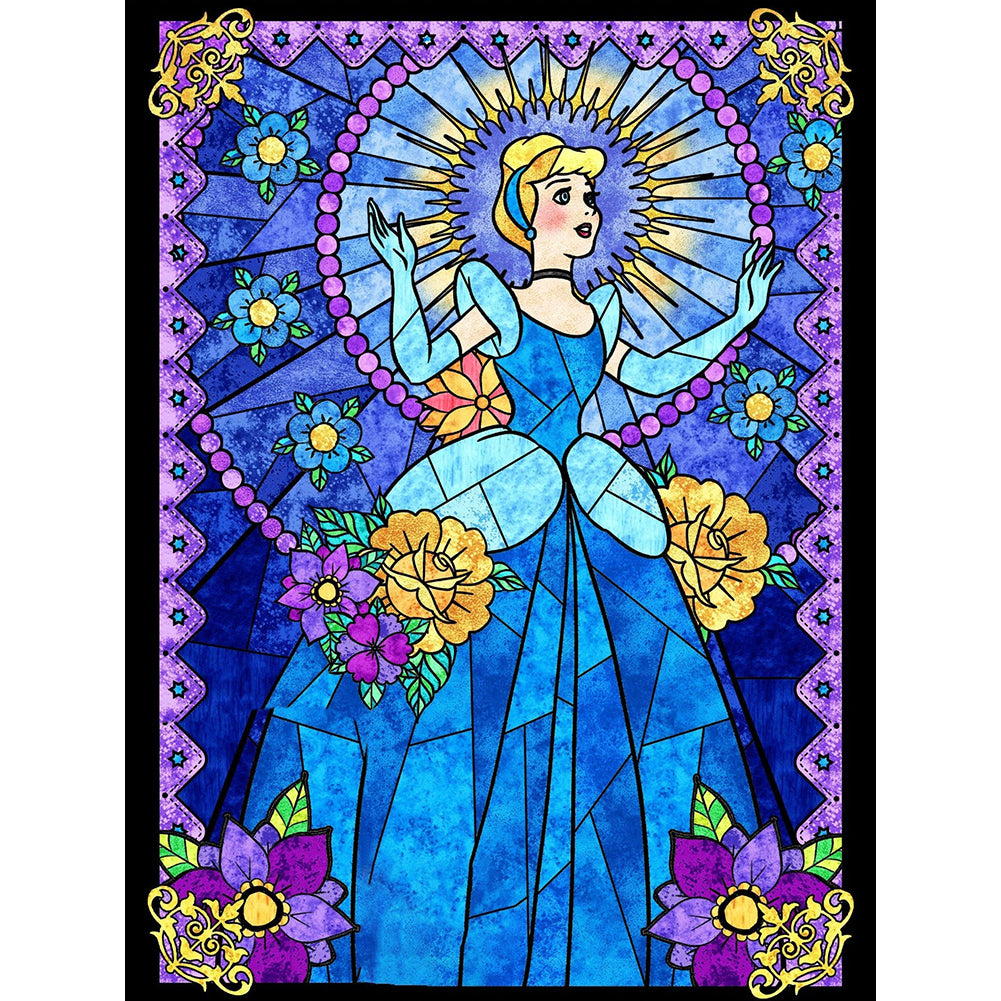Diamond Painting - Full Round - Cinderella (30*40CM)