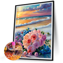 Load image into Gallery viewer, Diamond Painting - Full Round - seaside bouquet (30*40CM)
