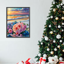 Load image into Gallery viewer, Diamond Painting - Full Round - seaside bouquet (30*40CM)
