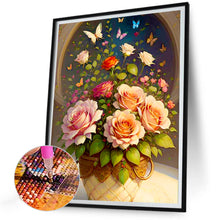 Load image into Gallery viewer, Diamond Painting - Full Round - bouquet in vase (30*40CM)
