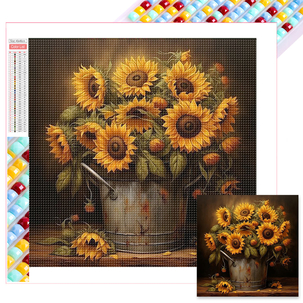 Diamond Painting - Full Square - sunflower (40*40CM)