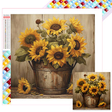 Load image into Gallery viewer, Diamond Painting - Full Square - sunflower (40*40CM)
