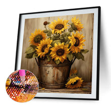 Load image into Gallery viewer, Diamond Painting - Full Square - sunflower (40*40CM)
