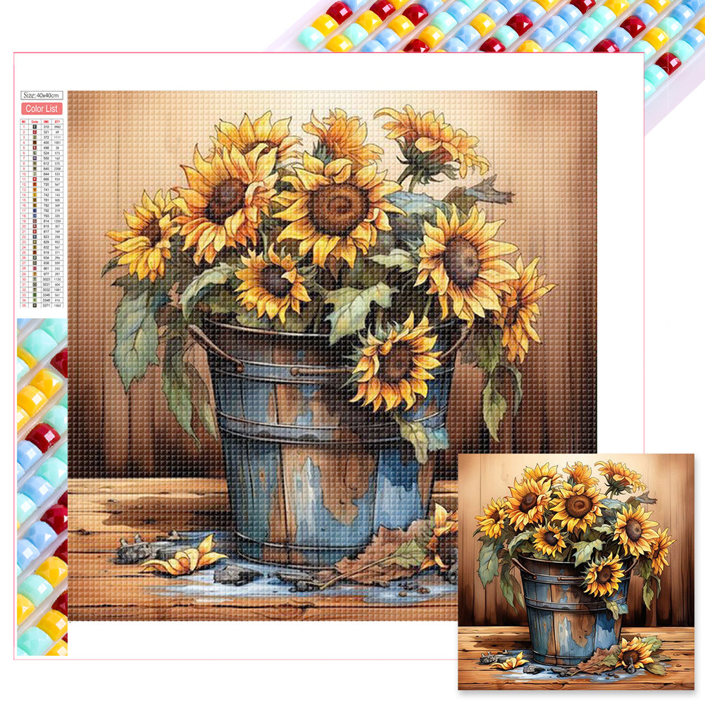 Diamond Painting - Full Square - sunflower (40*40CM)