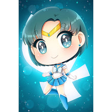 Load image into Gallery viewer, Diamond Painting - Full Round - Sailor Moon Q version (30*45CM)
