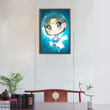 Load image into Gallery viewer, Diamond Painting - Full Round - Sailor Moon Q version (30*45CM)
