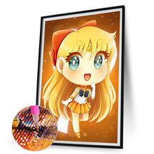 Load image into Gallery viewer, Diamond Painting - Full Round - Sailor Moon Q version (30*45CM)
