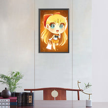 Load image into Gallery viewer, Diamond Painting - Full Round - Sailor Moon Q version (30*45CM)
