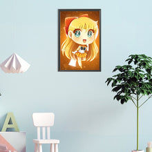 Load image into Gallery viewer, Diamond Painting - Full Round - Sailor Moon Q version (30*45CM)
