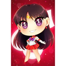 Load image into Gallery viewer, Diamond Painting - Full Round - Sailor Moon Q version (30*45CM)
