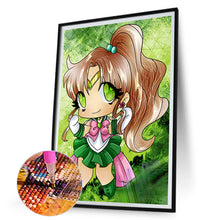 Load image into Gallery viewer, Diamond Painting - Full Round - Sailor Moon Q version (30*45CM)
