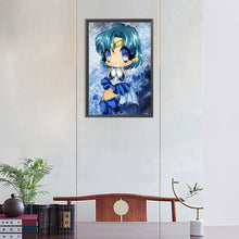 Load image into Gallery viewer, Diamond Painting - Full Round - Sailor Moon Q version (30*45CM)
