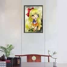 Load image into Gallery viewer, Diamond Painting - Full Round - Sailor Moon Q version (30*45CM)
