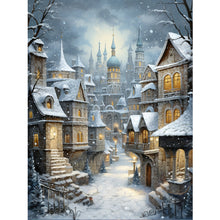 Load image into Gallery viewer, Diamond Painting - Full Round - winter exterior (30*40CM)
