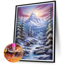 Load image into Gallery viewer, Diamond Painting - Full Round - winter exterior (30*40CM)
