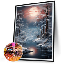 Load image into Gallery viewer, Diamond Painting - Full Round - winter exterior (30*40CM)
