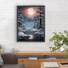 Load image into Gallery viewer, Diamond Painting - Full Round - winter exterior (30*40CM)
