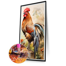 Load image into Gallery viewer, Diamond Painting - Full Round - Pastoral animal rooster (40*80CM)
