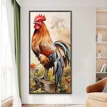 Load image into Gallery viewer, Diamond Painting - Full Round - Pastoral animal rooster (40*80CM)
