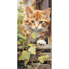 Load image into Gallery viewer, Diamond Painting - Full Round - Pastoral animal kitten (40*80CM)
