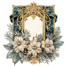 Load image into Gallery viewer, Diamond Painting - Partial Special Shaped - flower frame (30*30cm)
