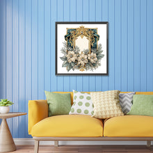Load image into Gallery viewer, Diamond Painting - Partial Special Shaped - flower frame (30*30cm)
